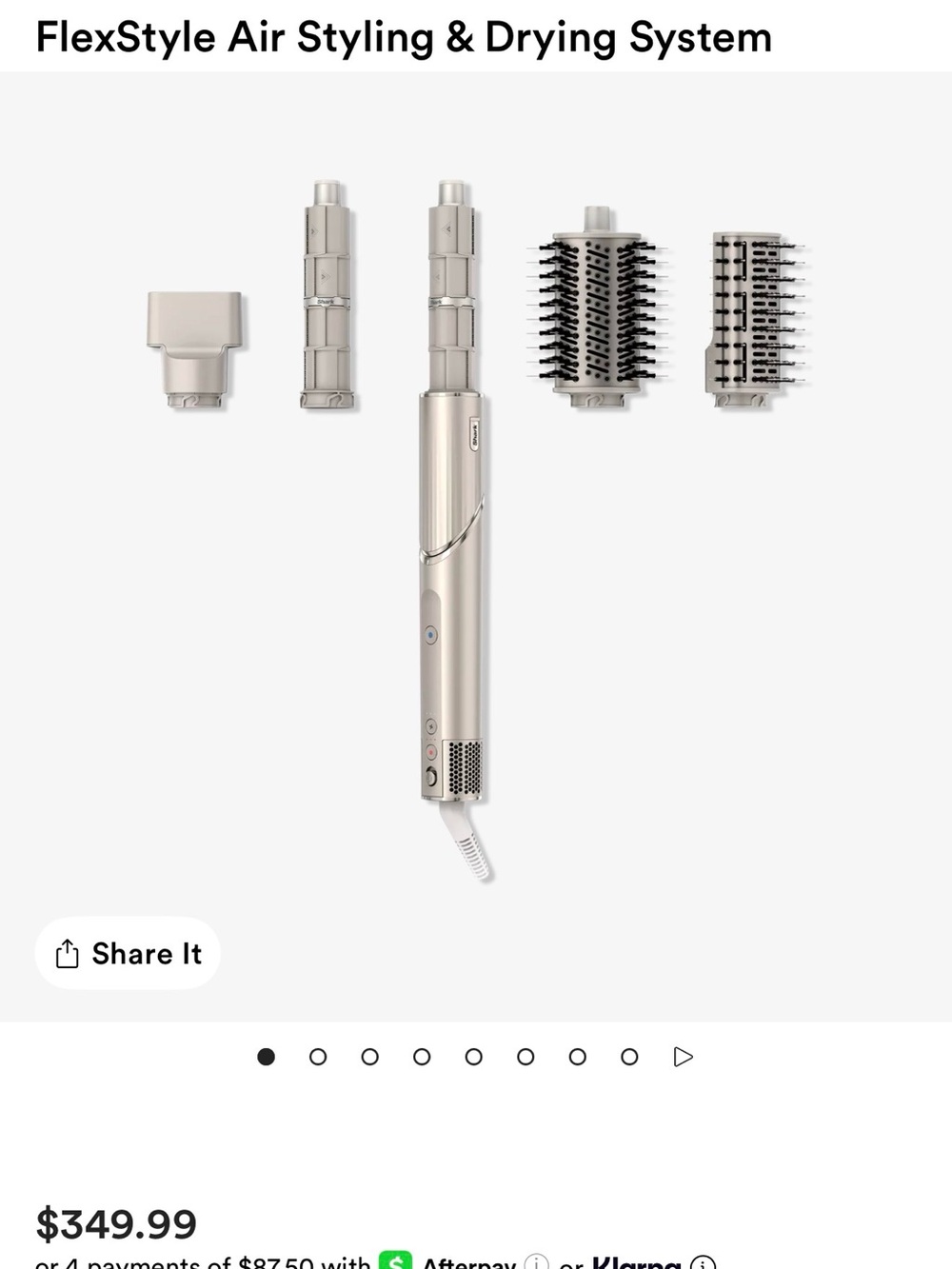 FlexStyle Air Styling & Drying System — Silver